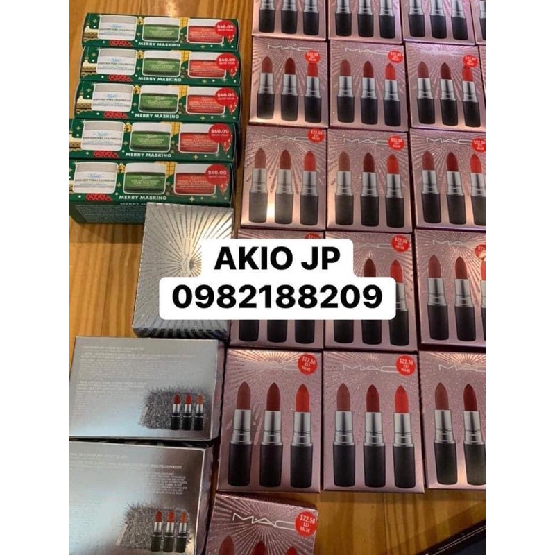 SET 03 SON M.A.C CHÍNH HÃNG Ú (ĐỦ BILL) | BigBuy360 - bigbuy360.vn