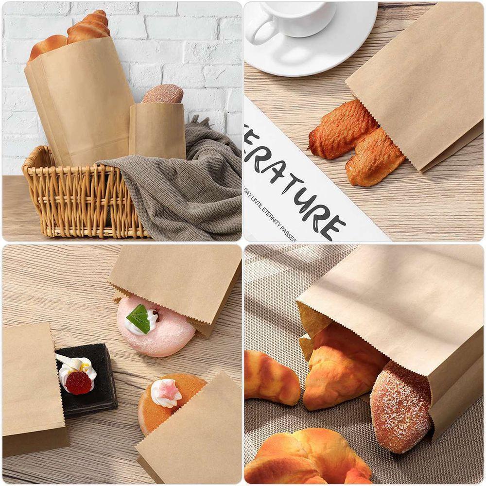 Túi Giấy Đựng Bánh Kẹo Màu Nâu Thanh Lịch