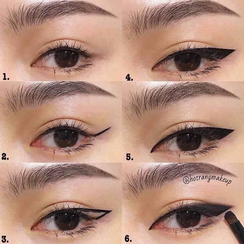 Bút kẻ mắt không thấm nước, không thấm mồ hôi, không phai, lâu trôi, không lem, kẻ mắt siêu đỉnh