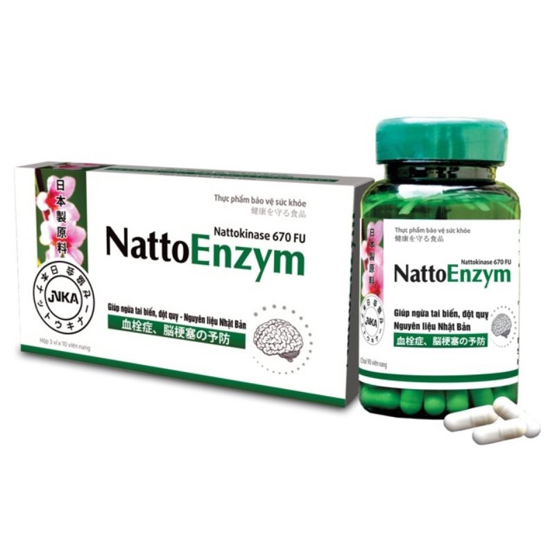 NattoEnzym 670 - Hộp 30v