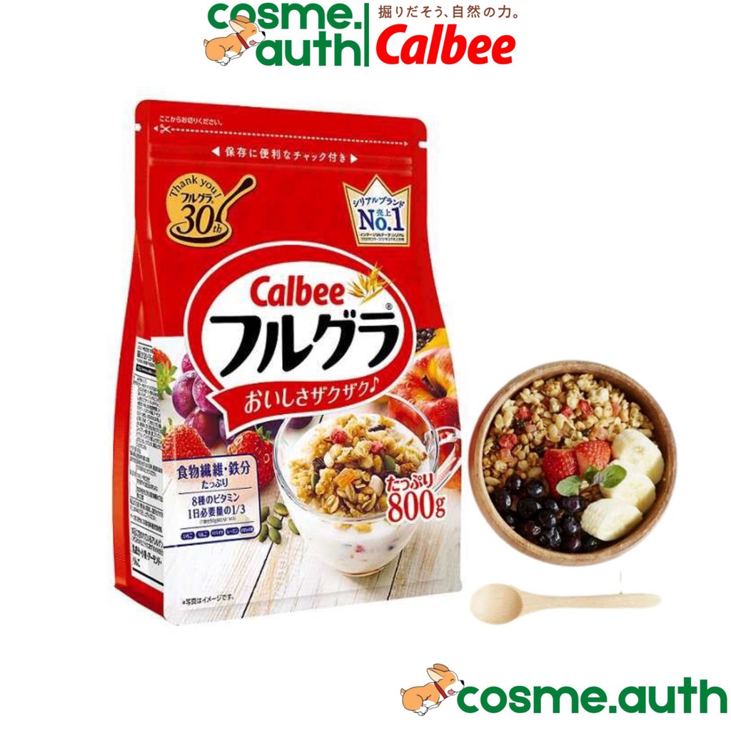 Ngũ cốc Calbee 800g Nhật Bản [Date 11/2021]