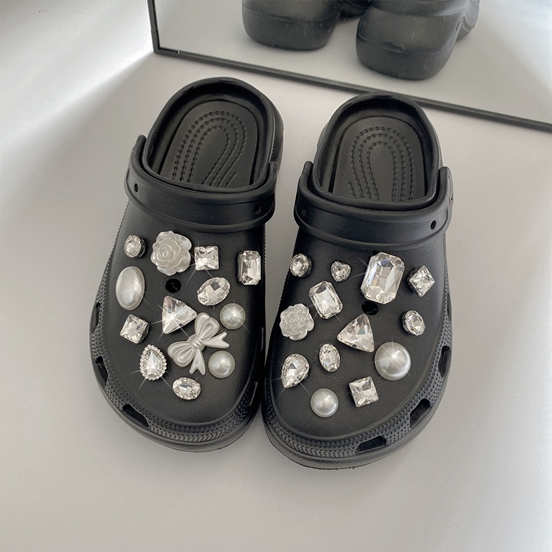sticker dép crocsPhụ Kiện Khóa Trang Trí Giày DIY Hình Dễ Thương