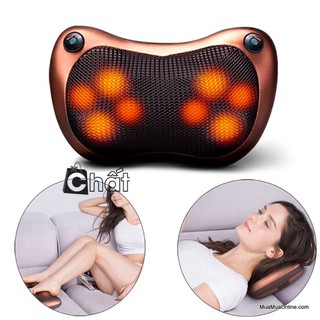 Gối Massage Hồng Ngoại Cao Cấp 8 Bi Cao Cấp