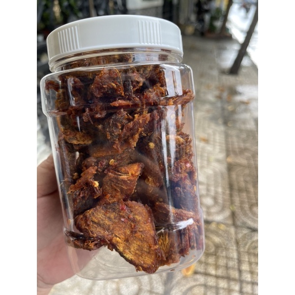 Khô bò vụn miếng - hủ 500g