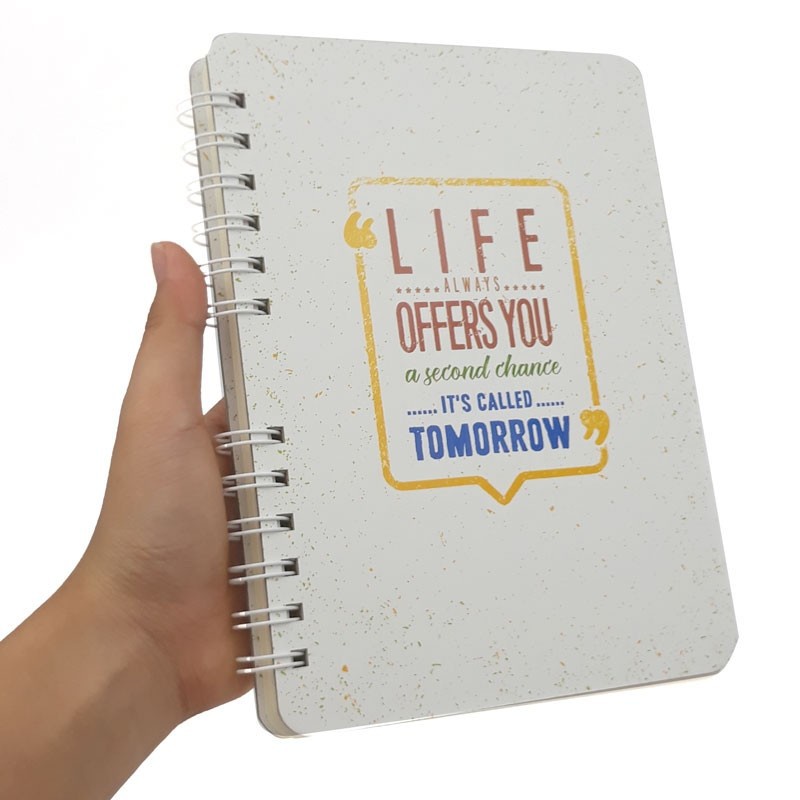 Notebook: Life Always offers you a second chance - its called tomorrow