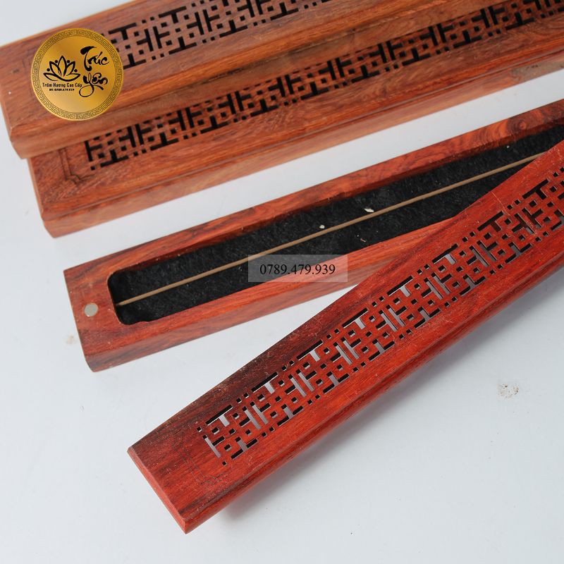 Hộp đốt nhang không tăm hoa văn | BigBuy360 - bigbuy360.vn