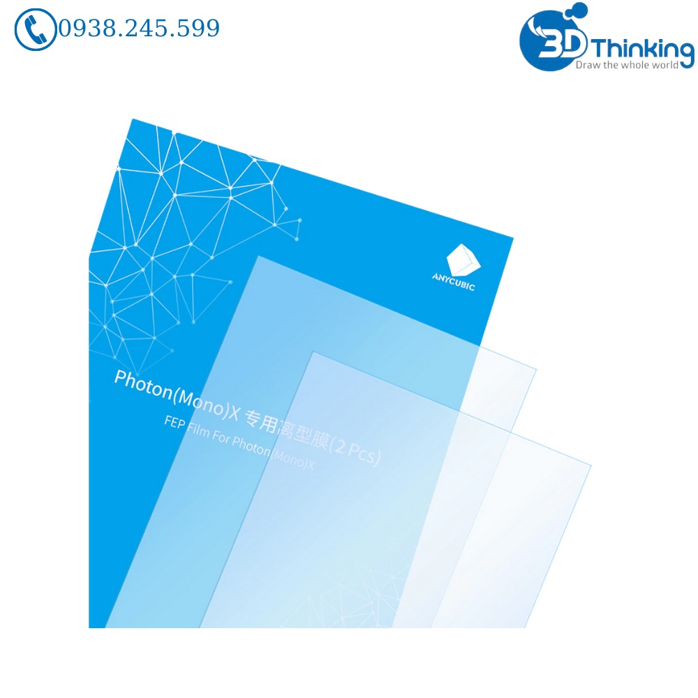 Phim FEP cho Máy in 3D Photon Mono X / Mono X 6K / M3 Plus