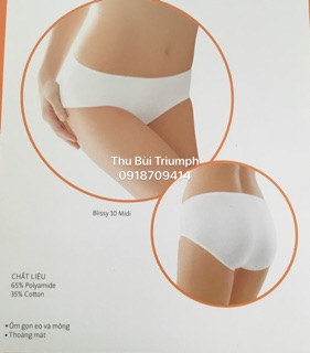 Quần lót Triumph Blissy 10 midi - (76-909 . cotton )