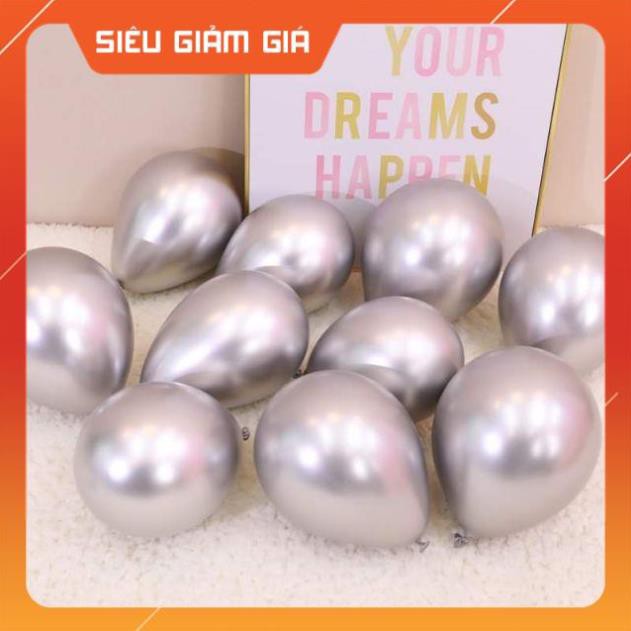 [Freeship] Set 10 cái bóng tròn Chrome mạ siêu nhũ siêu đẹp 30cm hàng chất lượng