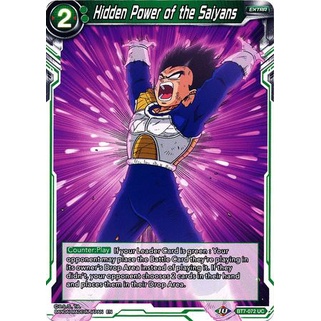 Thẻ bài Dragonball - TCG - Hidden Power of the Saiyans / BT7-072'