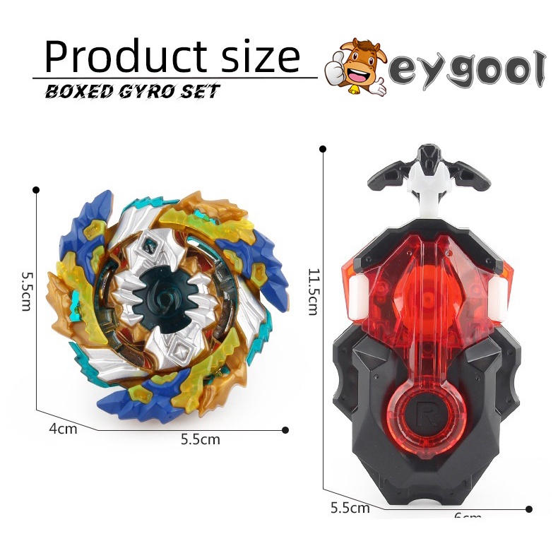 Con Quay Đồ Chơi Beyblade Burst B-122 Fafnir.8 '.Ab Với Bộ Launcher B-184 LR