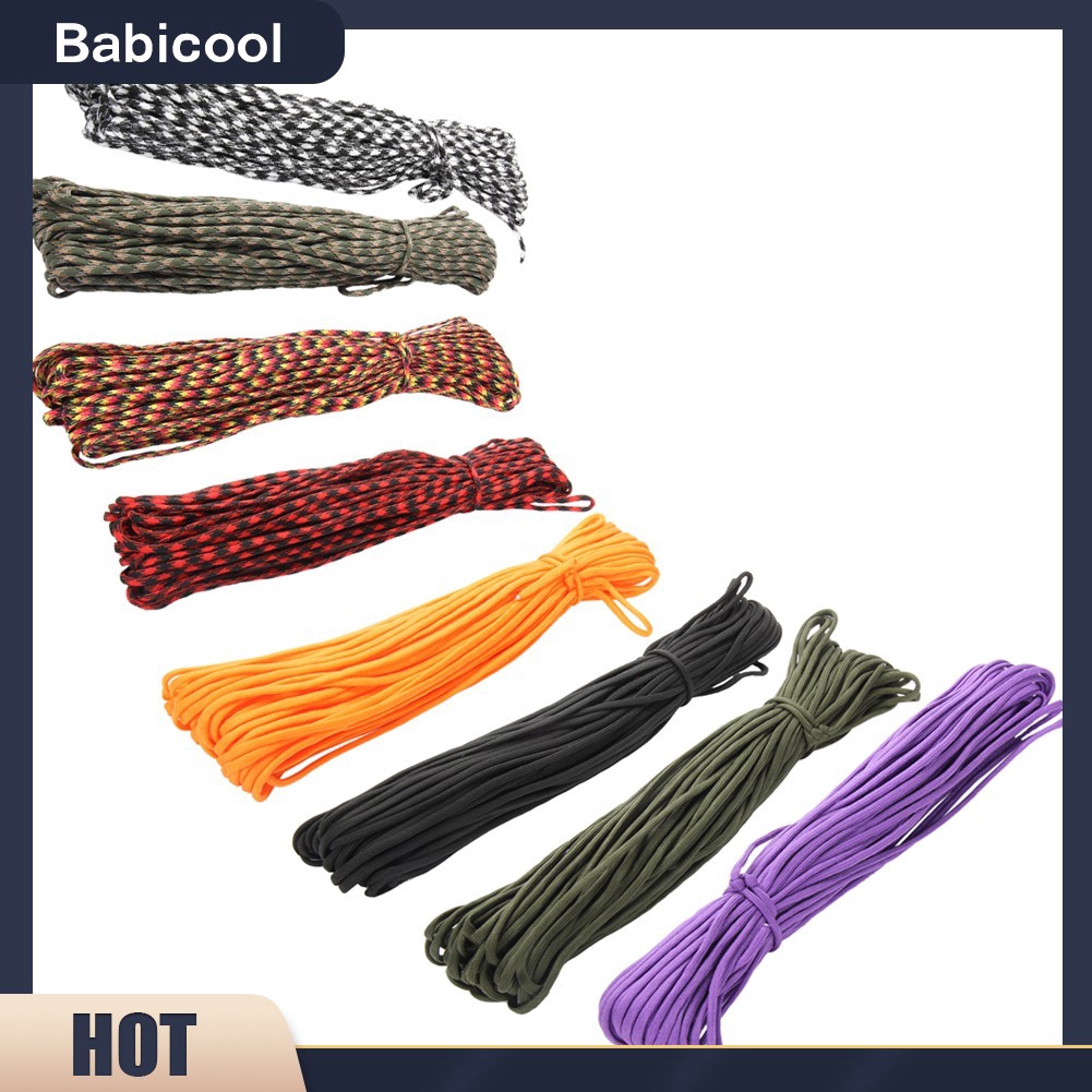 [COD]BA-♠♠Paracord 550 Dây dù dây Dây thừng Mil Spec 100FT Dây sống còn