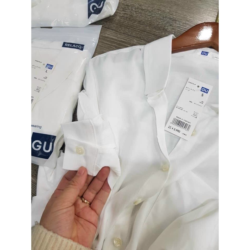 Áo sơ mi Gu chất cotton đũi siêu hot | BigBuy360 - bigbuy360.vn