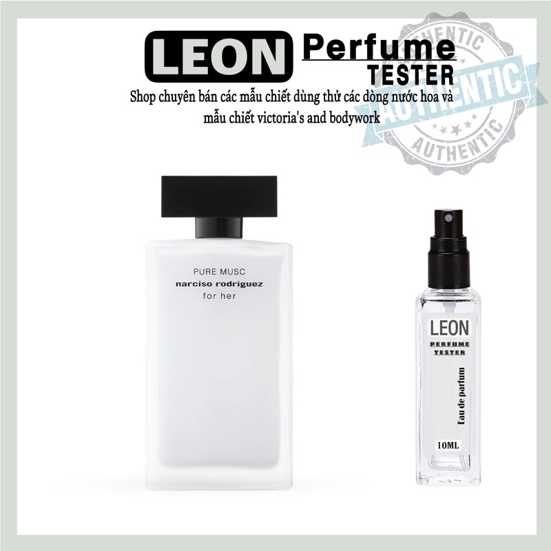 💎LEON💎Mẫu Dùng Thử ( chai xịt )  Nước Hoa Narciso Pure MUSC EDP Test (5ml/10ml/20ml)