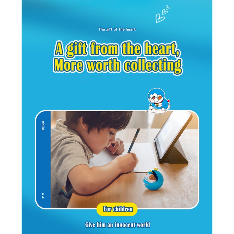 Hộp nhạc xoay hình Doraemon cỡ nhỏ dùng trang trí | BigBuy360 - bigbuy360.vn