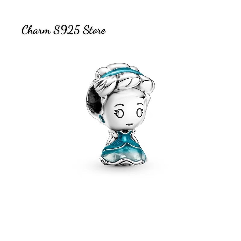 charm pan.do.ra disney Cinderella bạc s925 cao cấp