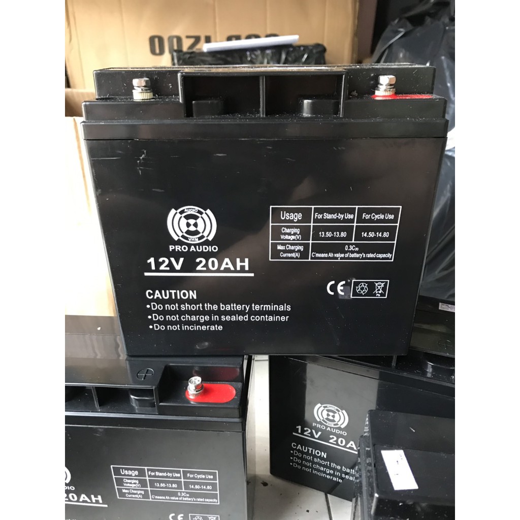 Bình acquy 12v-20A cho loa kéó