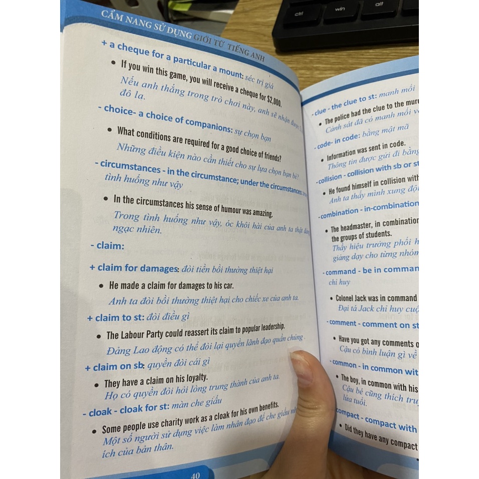 Sách - Cẩm nang sử dụng giới từ tiếng anh