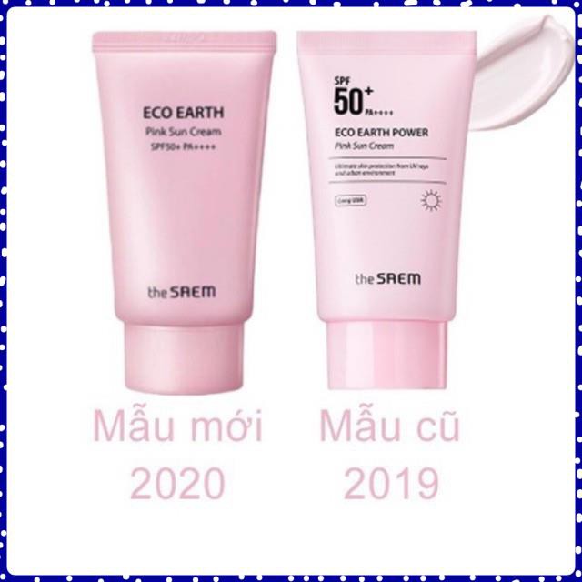 Kem Chống Nắng The Saem Eco Earth Power Sun Cream-{FREESHIP TOÀN QUỐC} ⓨⓞ qe