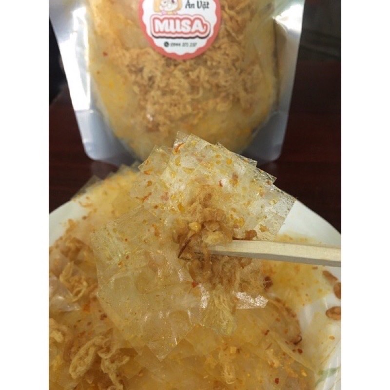 Bánh Tráng SaTe TỎI,CHÀ BÔNG (250gr)
