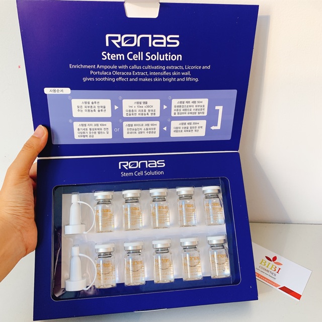 [Chính Hãng + Loại I+ New 2022] TẾ BÀO GỐC RONAS STEM CELL SOLUTION KOREA | BigBuy360 - bigbuy360.vn