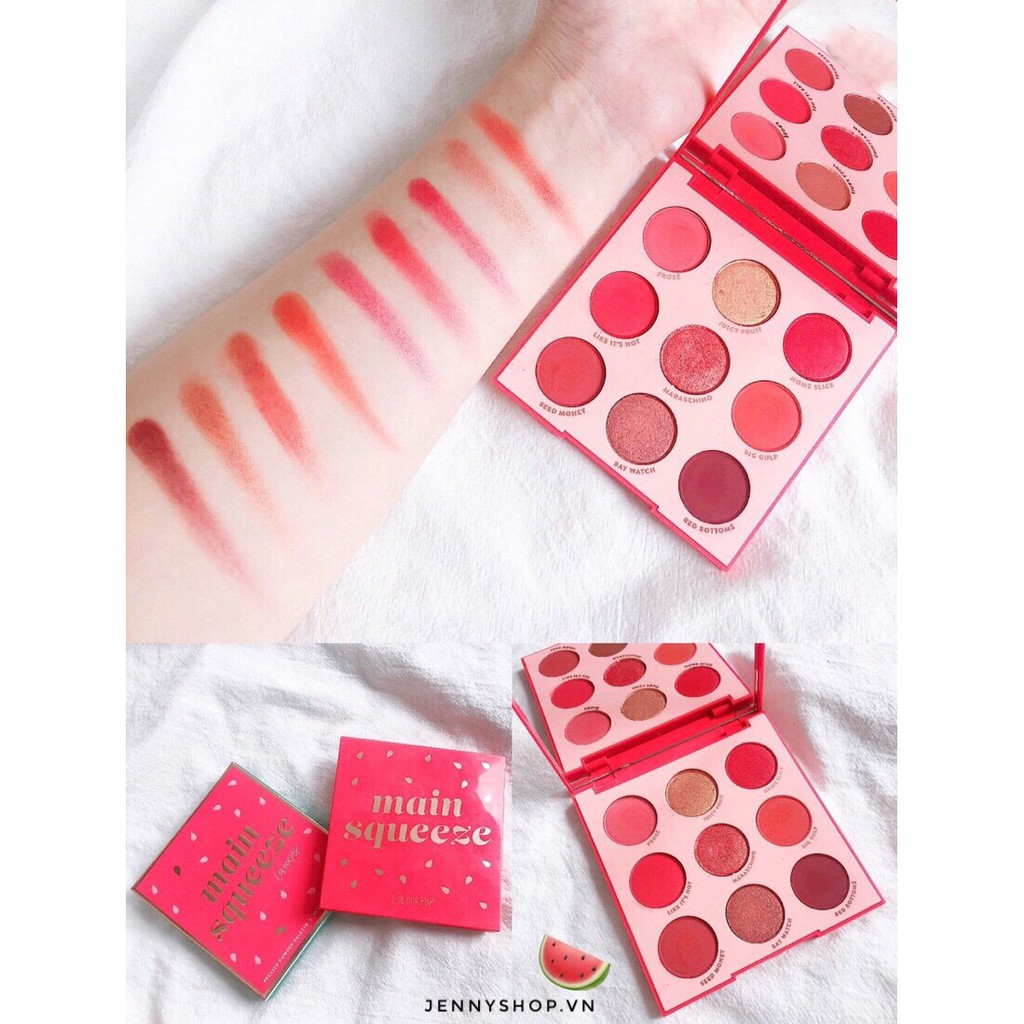 Bảng Phấn Mắt 9 Ô Colourpop Pressed Powder Palette (Nhiều Mã Màu)