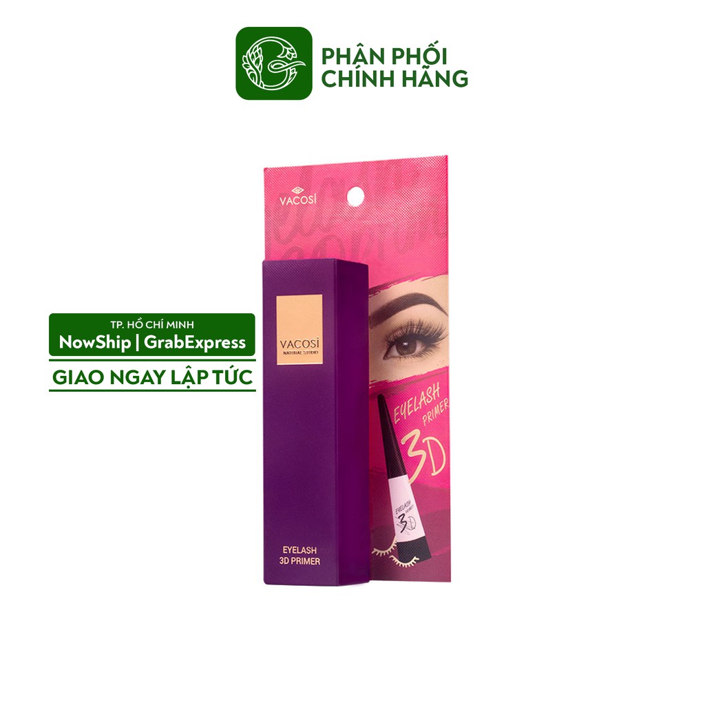 Keo dán mi, kích mí Vacosi Natural Studio Eyelash 3D Adhesive 8ml