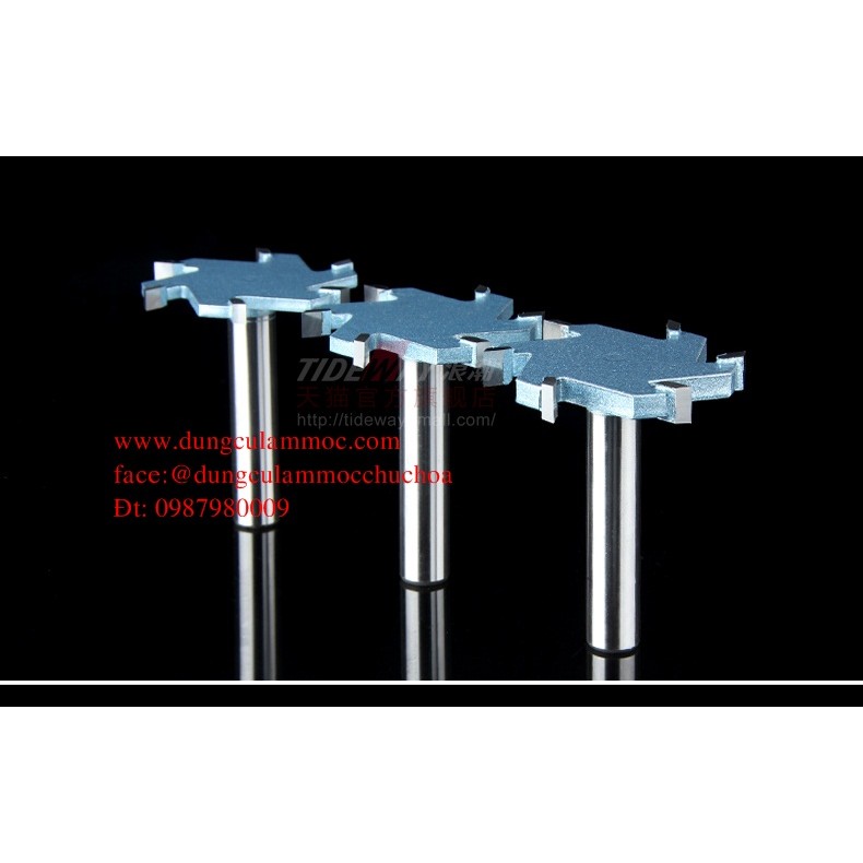 Mũi cuốc 6 cánh Tideway - 1 mũi
