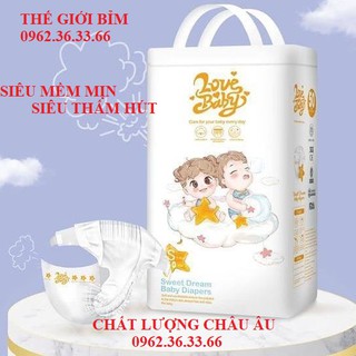 Bỉm love baby quần / dán đủ size nb36, s50, m46, l42, xl38
