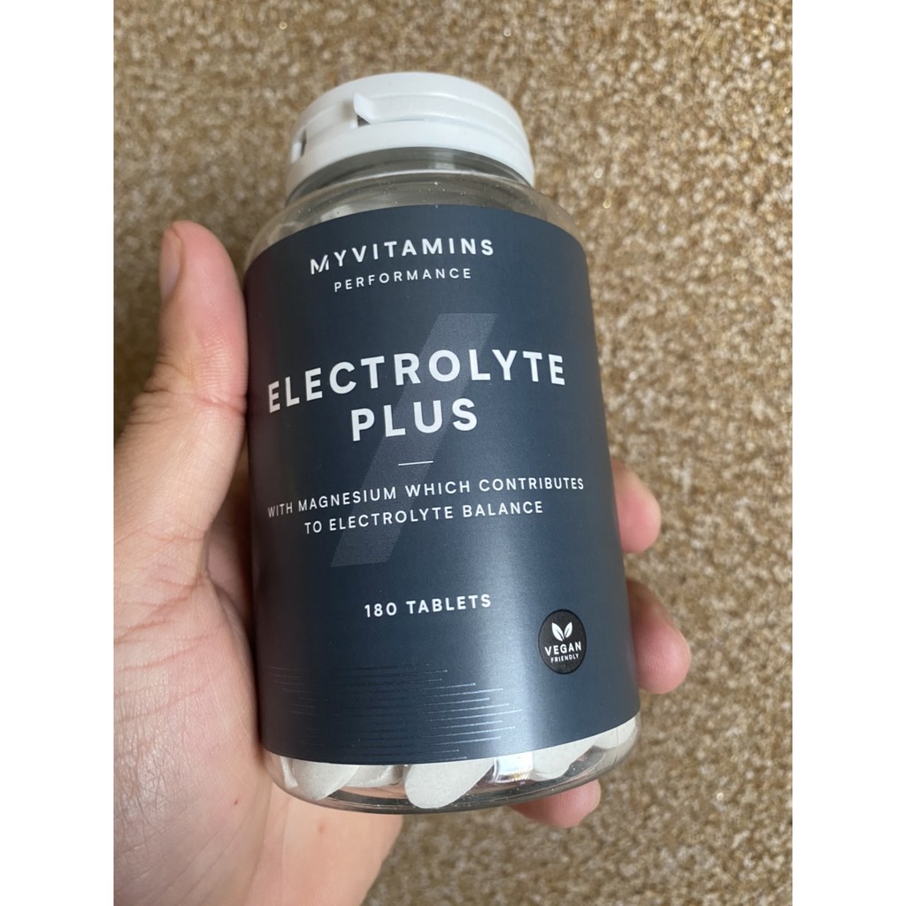 Viên điện giải - Myprotein Electrolyte - Size 180 viên