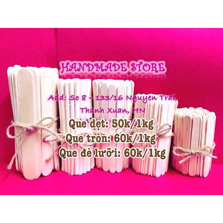 Que kem gỗ - Vật liệu handmade