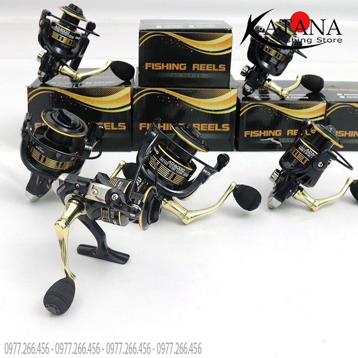 Máy Câu Cá Deukio AD 2000 3000 4000 5000 6000 7000