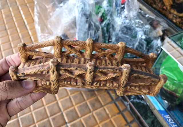 CẦU TRANG TRÍ HỒ CÁ NON BỘ 20x4x5CM