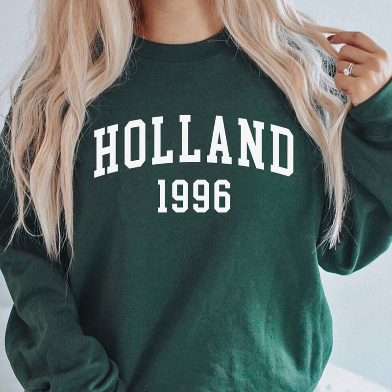 Tom Holland 1996 Áo Nỉ Chui Đầu Dáng Rộng Cổ Thuyền Harajuku Xuân Thu Cho Nam Và Nữ