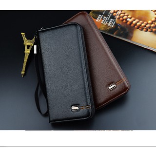 VÍ DÀI CHẤT PU KIM LOẠI