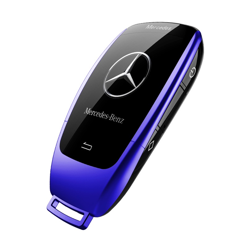 Khóa smart key cho ô tô - xe máy cảm ứng, màn hình LCD kiểu dáng Mercedes