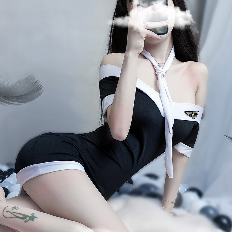 Đồ ngủ sexy 💝 Free ship 💝 Cosplay hải quân đen | BigBuy360 - bigbuy360.vn