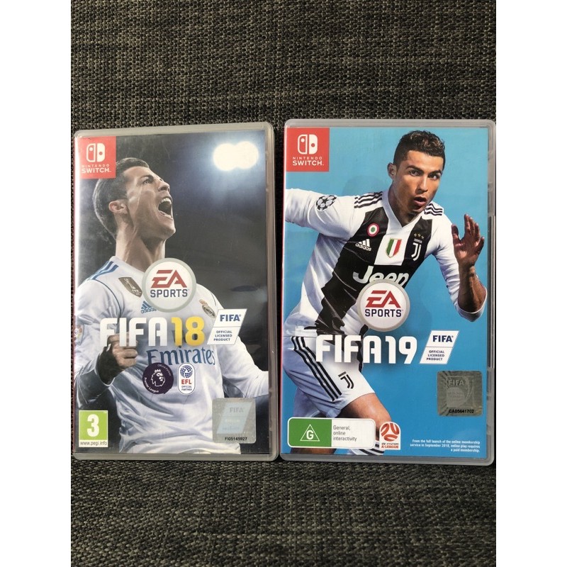 Fifa 18 19 trò chơi điện tử Nintendo Switch 2nd còn mới