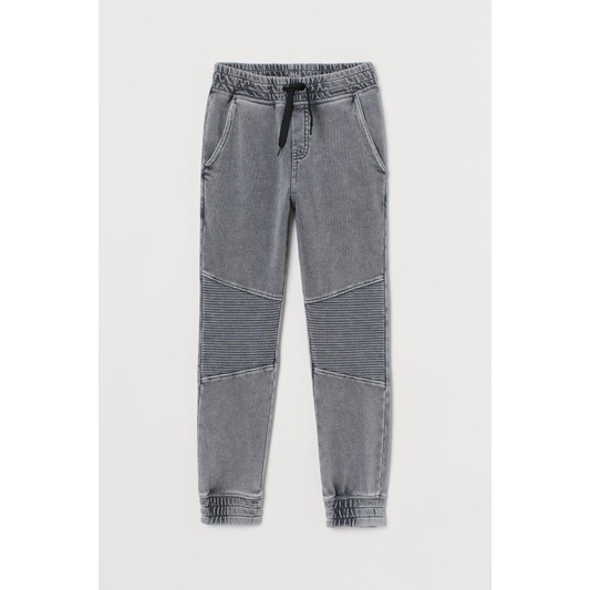 Quần nỉ da cá Jogger giả jean cho bé