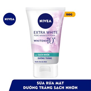 Sữa Rửa Mặt Dưỡng Trắng Sạch Nhờn - 100g Extra White Pore Minimiser Foam