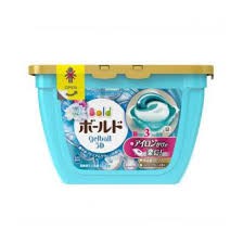 Combo 2 hộp 18 viên giặt xả 3D Gel Ball (2 trong 1) màu xanh nội địa Nhật Bản
