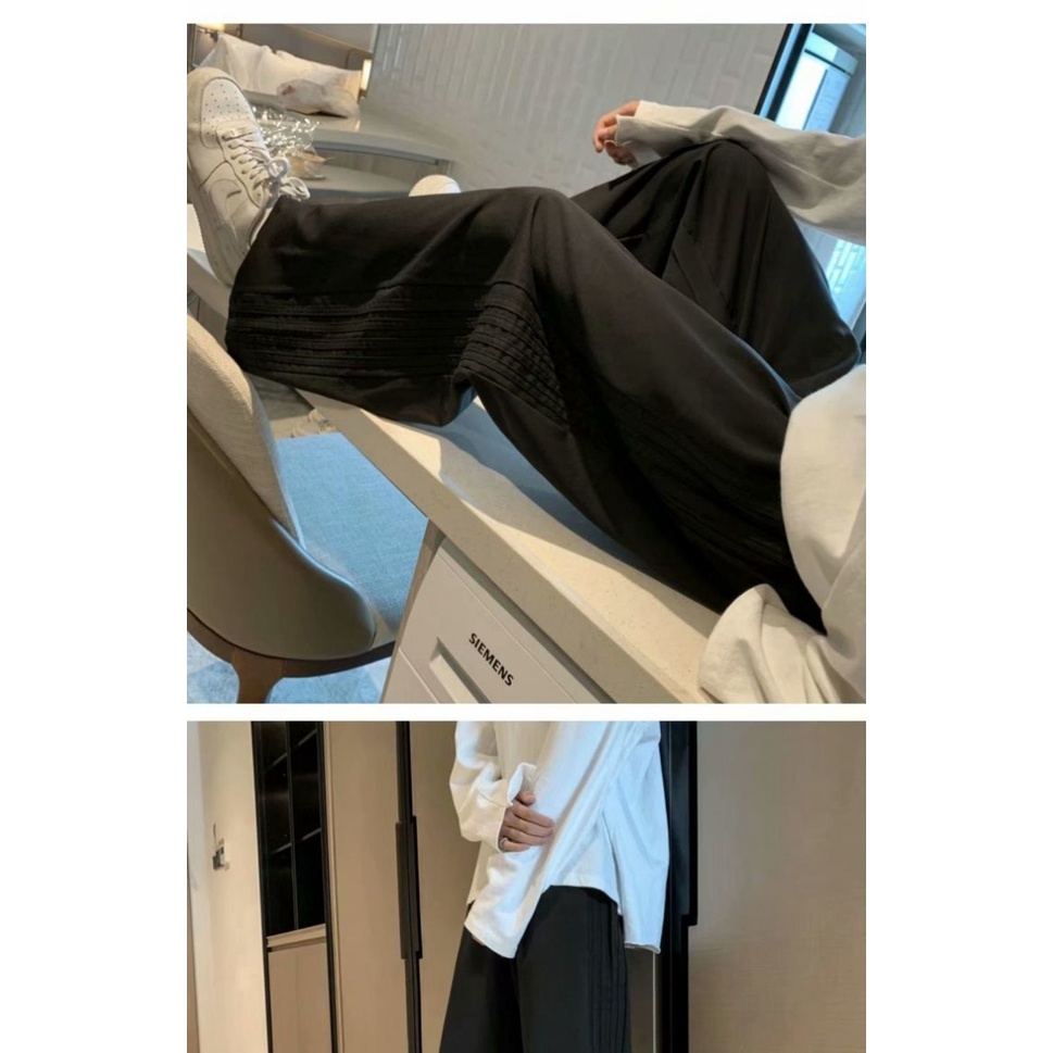 Quần Ống Rộng Oversize Thời Trang Mùa Hè Cá Tính Dành Cho Nam