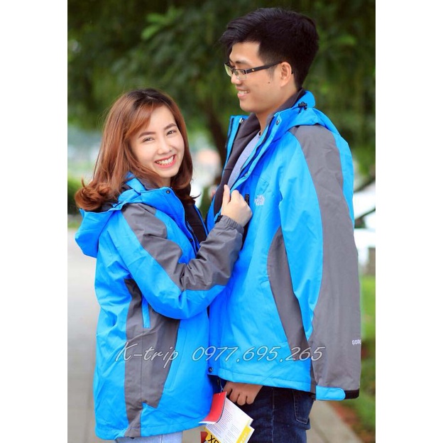 Áo Đại Hàn  Đi Tuyết 3 Lớp The.N.Face Lót Phao Lông Vũ Siêu Nhẹ, Siêu Ấm,Chống Nước, Chống Lạnh Tuyệt Đối