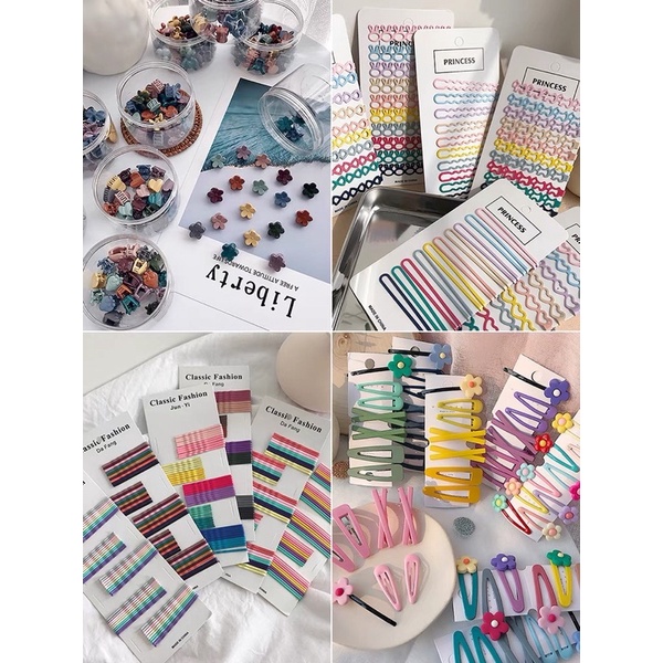 Kẹp tóc thời trang ALENA phong cách Hàn Quốc tiểu thư bánh bèo xinh xắn