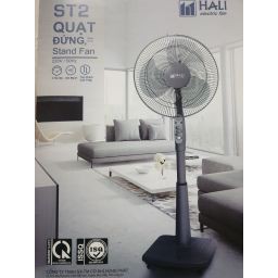 QUẠT ĐIỆN ĐỨNG HALI ĐIỀU KHIỂN MÀU ĐỎ MẬN, XÁM 3 CÁNH,THIẾT KẾ TINH SẢO, MÁY CHẠY CỰC ÊM- BẢO HÀNH 1 NĂM - BỀN BỈ VỚI TH