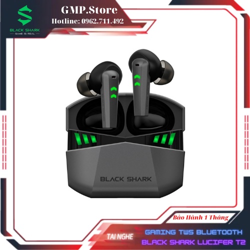 Tai Nghe Gaming TWS Xiaomi Black shark Bluetooth Lucifer T2