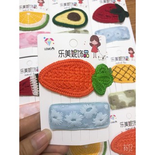 Sét 2 kẹp tóc hình dễ thương