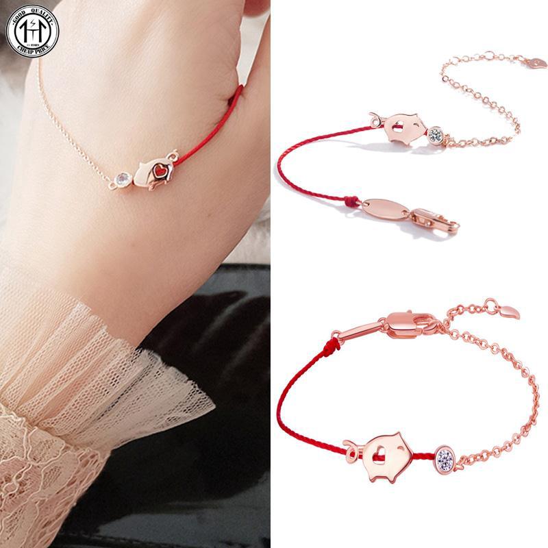 Vòng tay heo con dễ thương