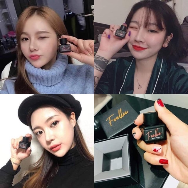 Nước Hoa Vùng Kín Foellie Hàn Quốc 5ml (Màu Đen)