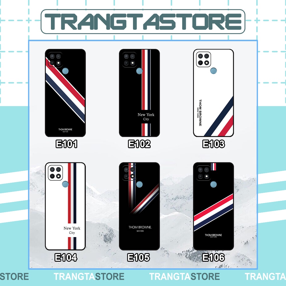 Ốp Oppo A15 / A15s in hình hoạt tiết thombrowne dễ thương siêu hot